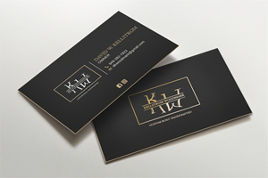 Business Card Design by LAXMI DESIGNHUB for Kellstrom Woodmark LLC. | Design: #29624875