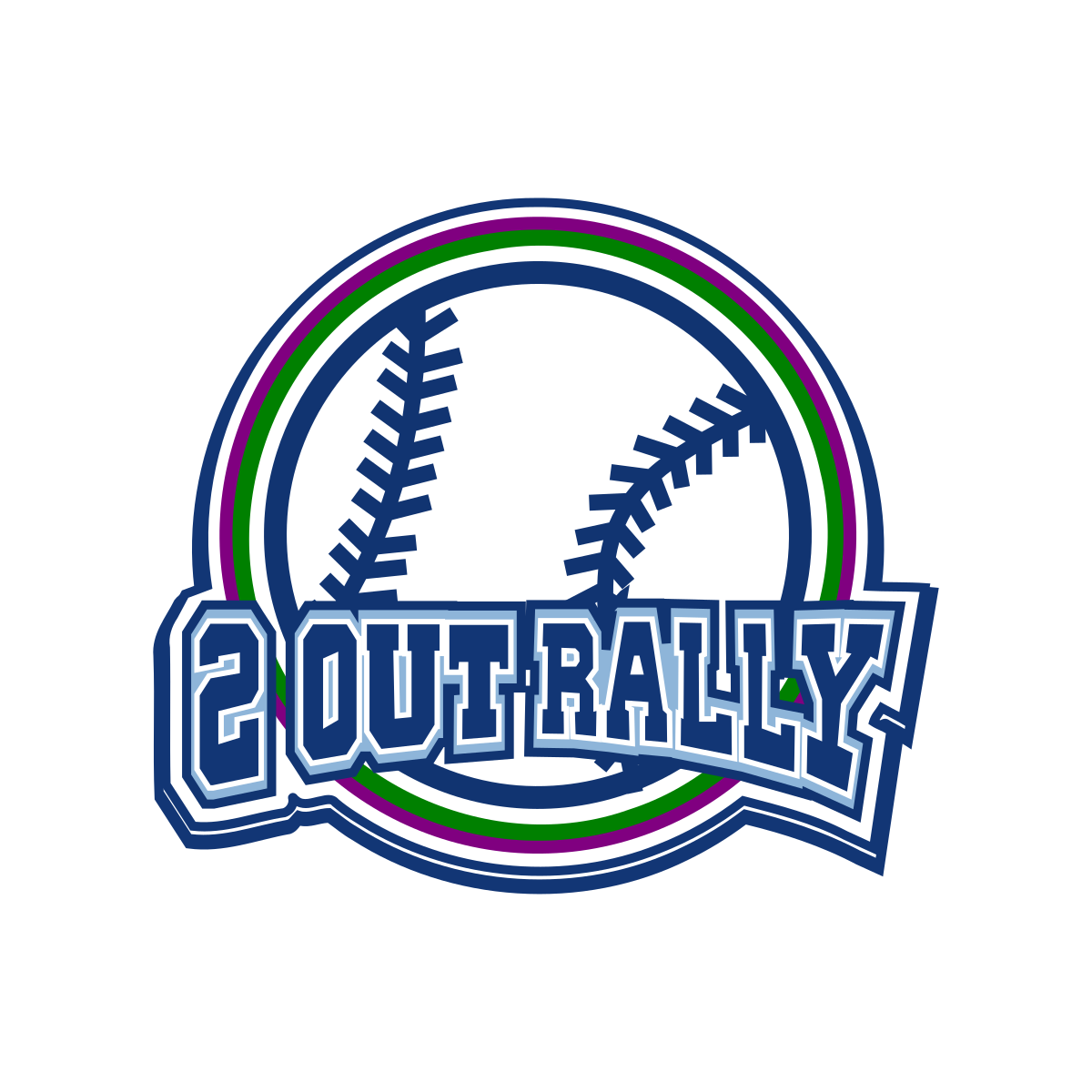 Logo Design by morontod for 2 Out Rally | Design #29629288