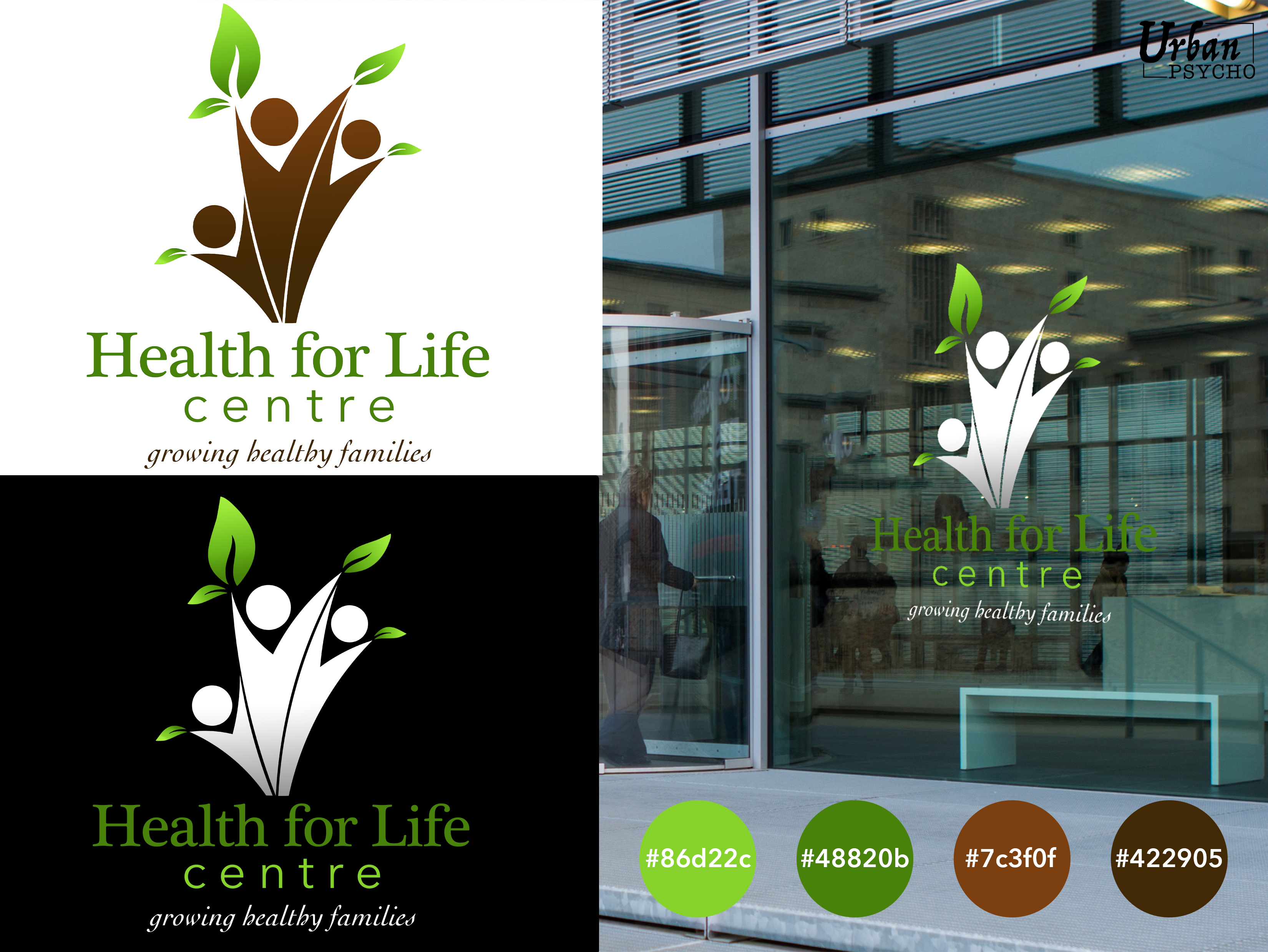 Logo-Design von Urban Psycho Art für Health For Life Centre | Design #29888491
