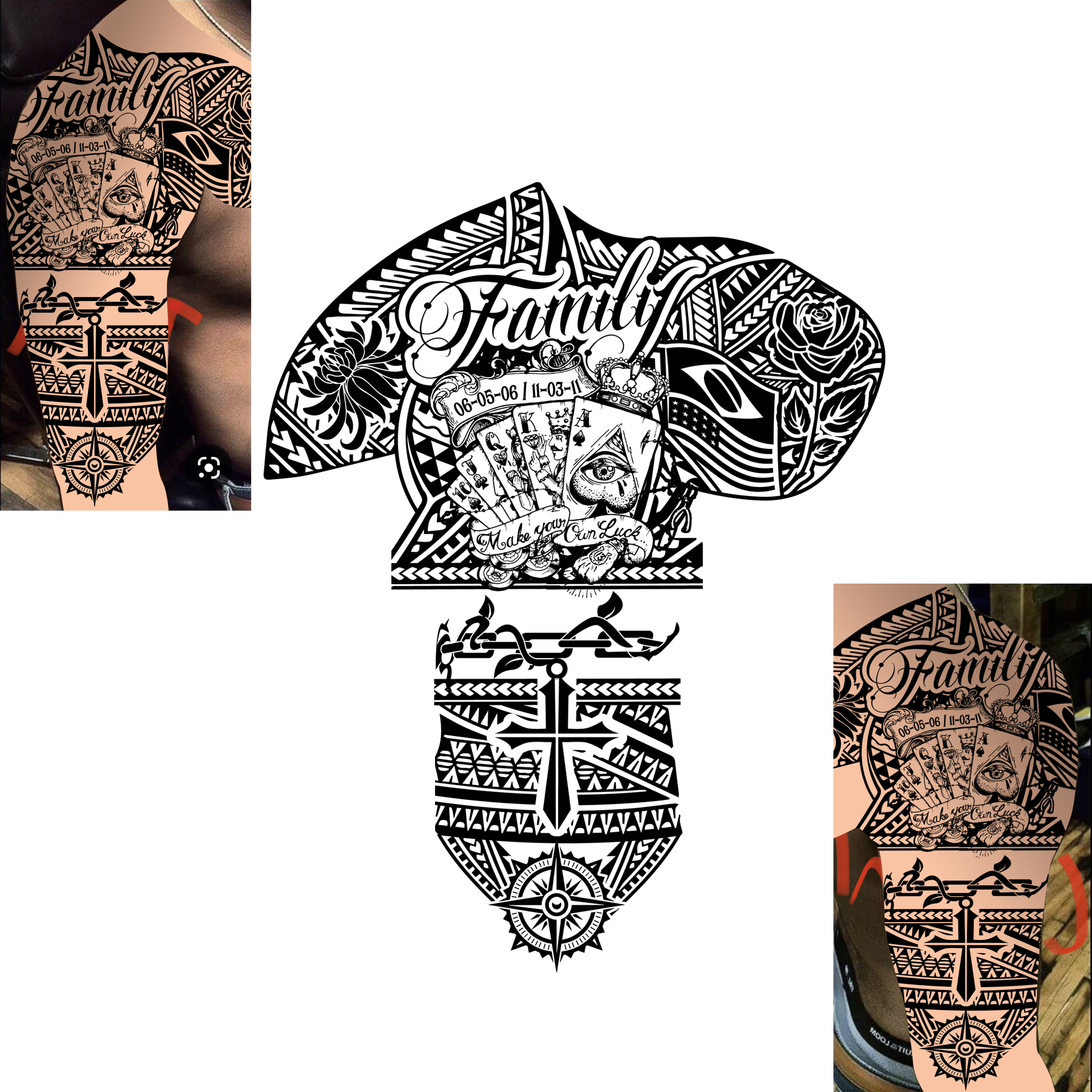 Tattoo Design by Jose Lopez ( Verified Pro Designer ) for this project | Design #29664075