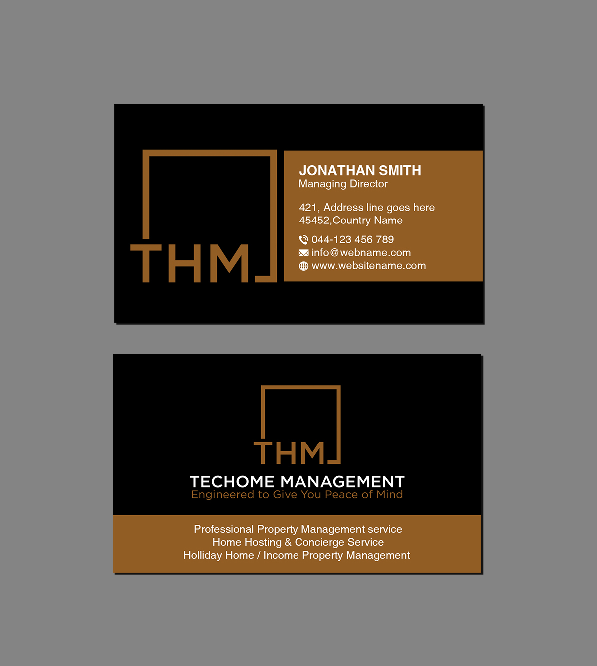 Business Card Design by Creations Box 2015 for this project | Design #29637724