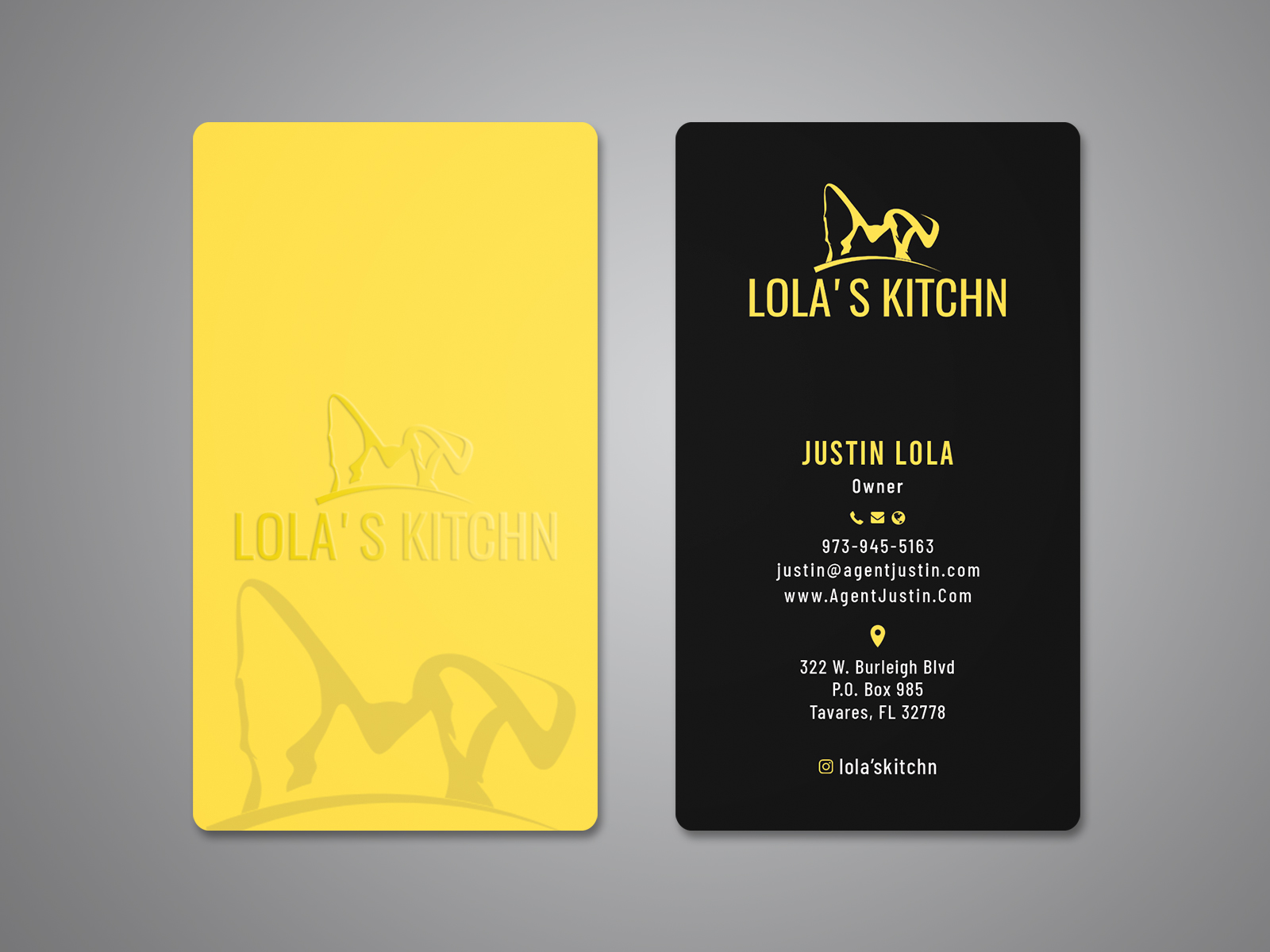 Diseño de Tarjeta de Presentación por Creative Moon Design para este proyecto | Diseño #29628913