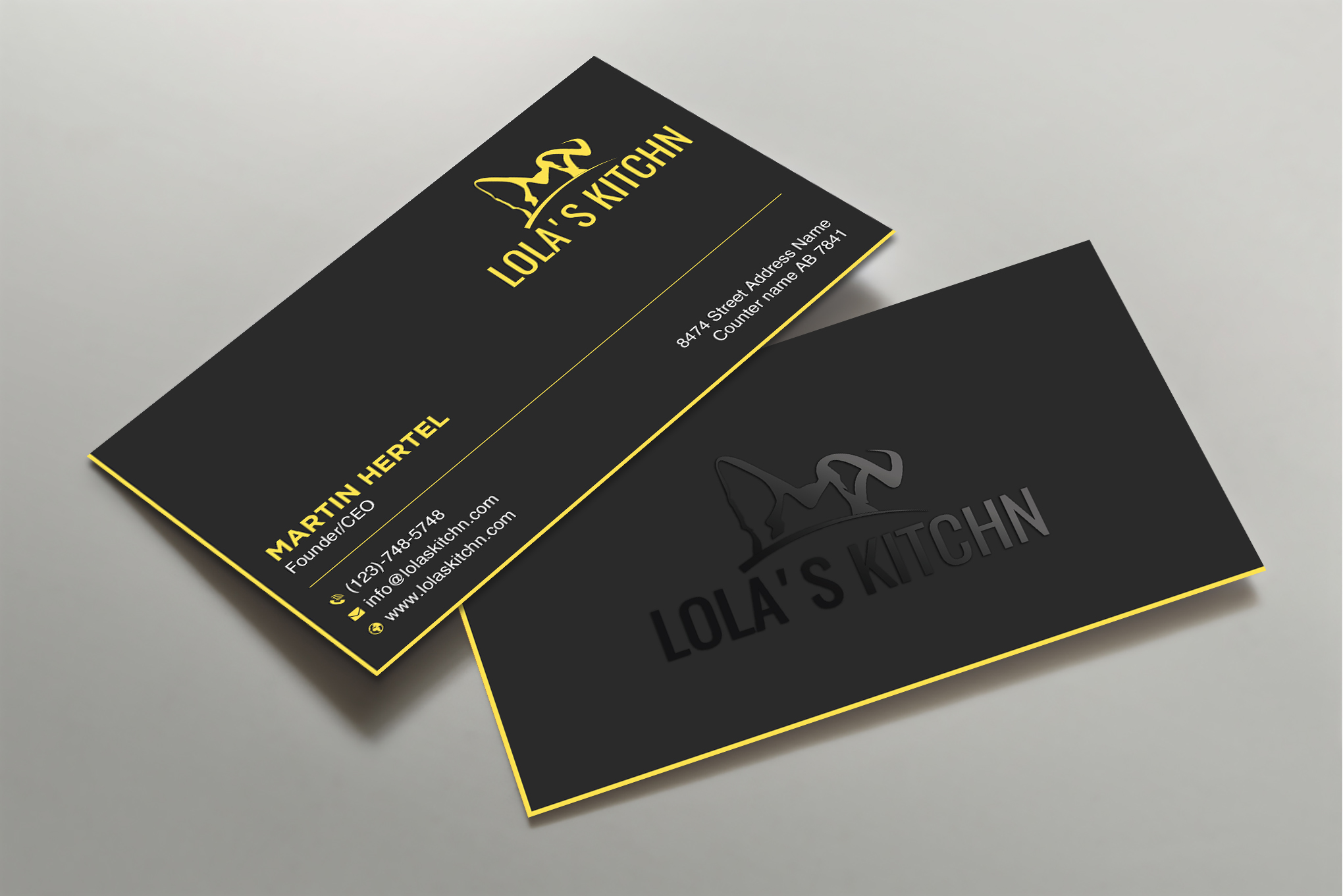 Diseño de Tarjeta de Presentación por Uttom 2 para este proyecto | Diseño #29628906