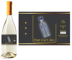 Verpackungs-Design von ranga44 für Train Wreck Distillery | Design #29663015