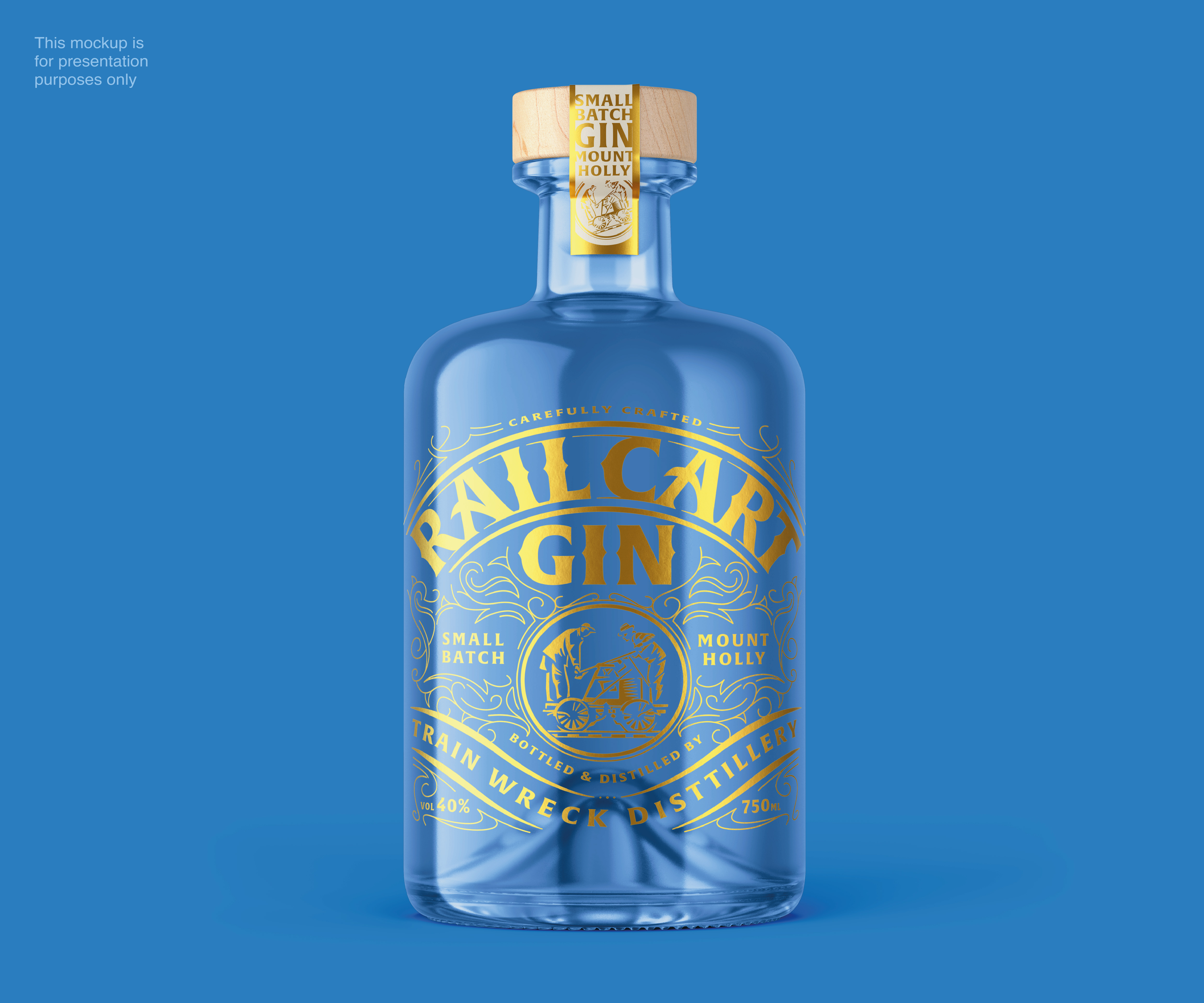 Packaging Design by Wynand88 for Train Wreck Distillery | Design: #29666904