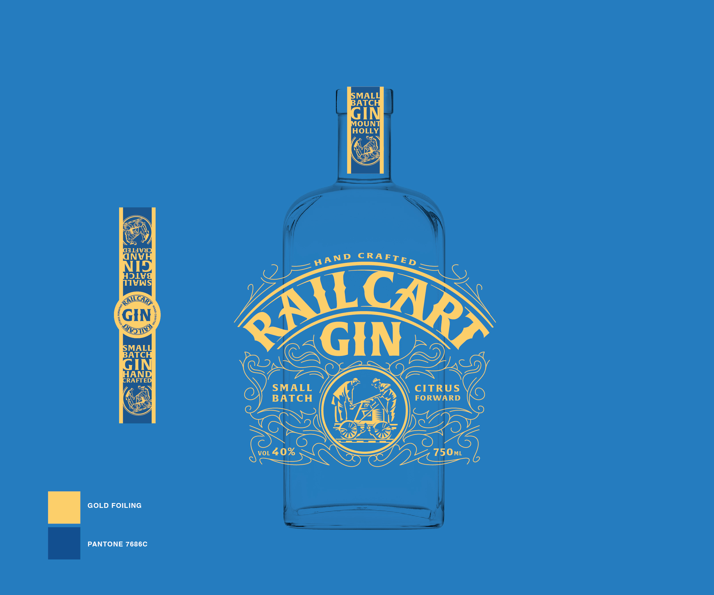 Verpackungs-Design von Wynand88 für Train Wreck Distillery | Design #29962244