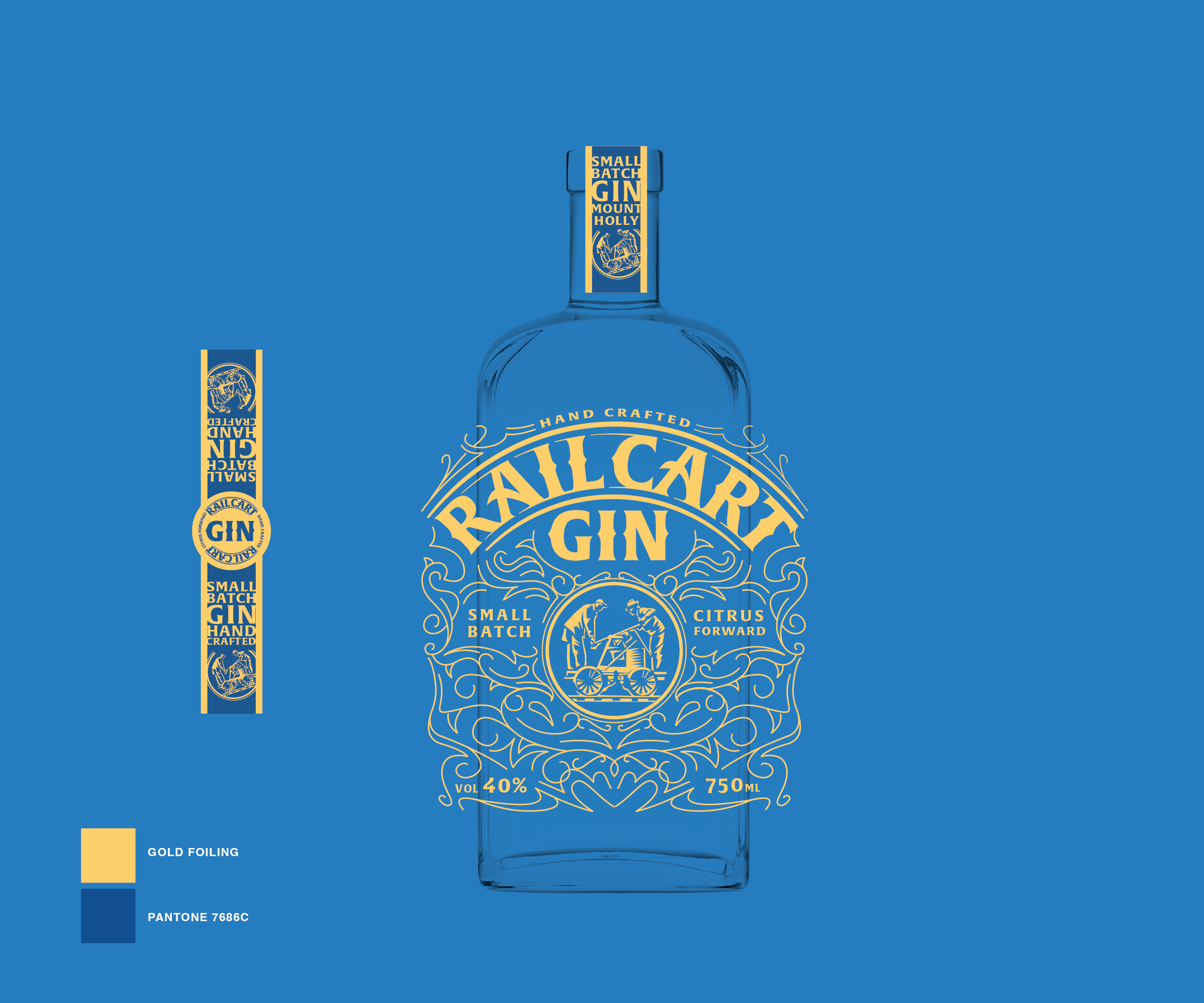 Design Emballage par Wynand88 pour Train Wreck Distillery | Design #29967813