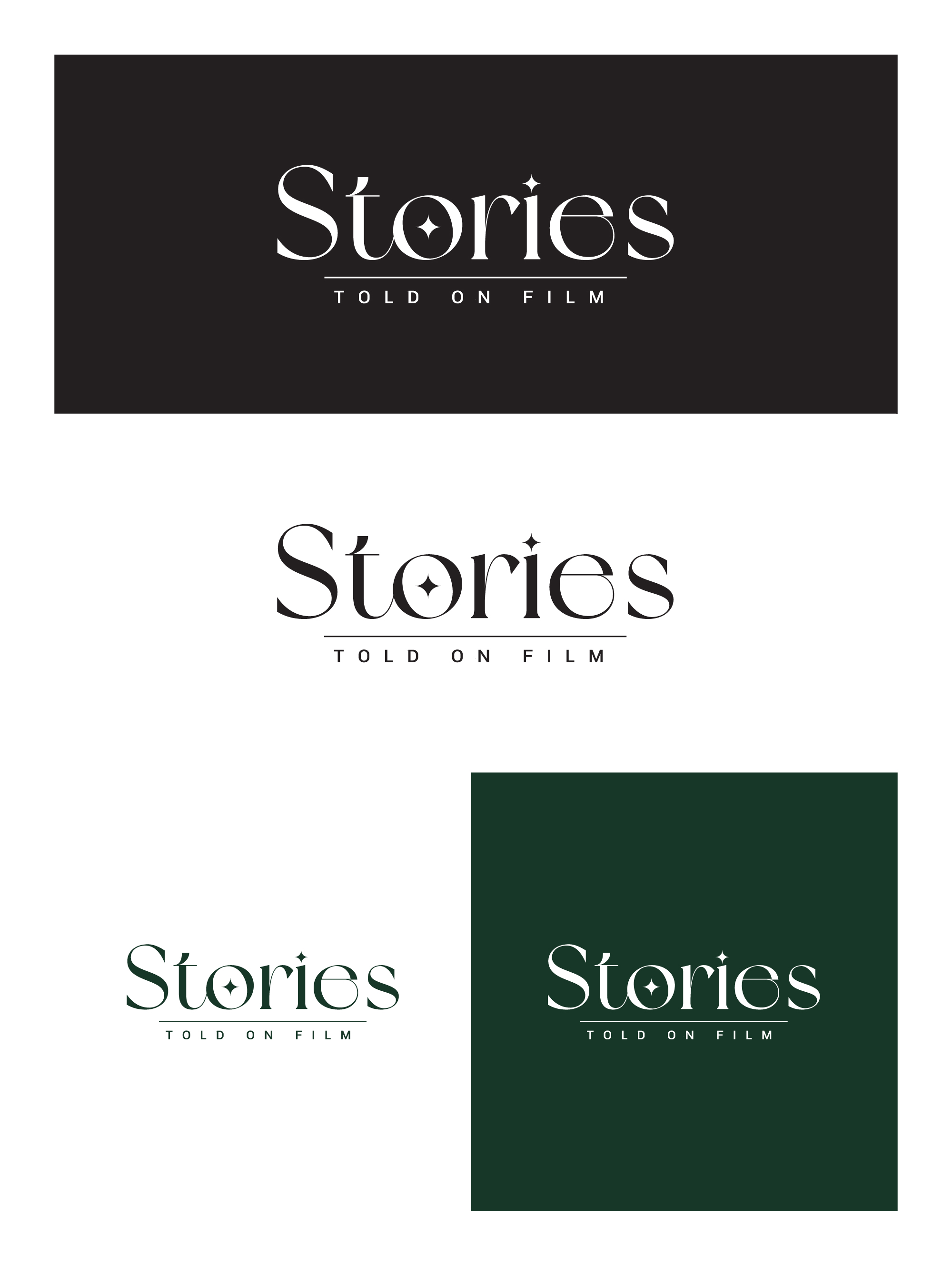 Logo Design by Ha.Connick for Stories Told on Film | Design #29637302