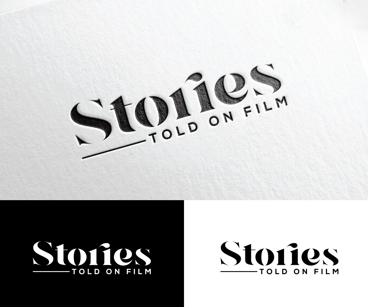 Logo Design by step forward 2 for Stories Told on Film | Design #29630499