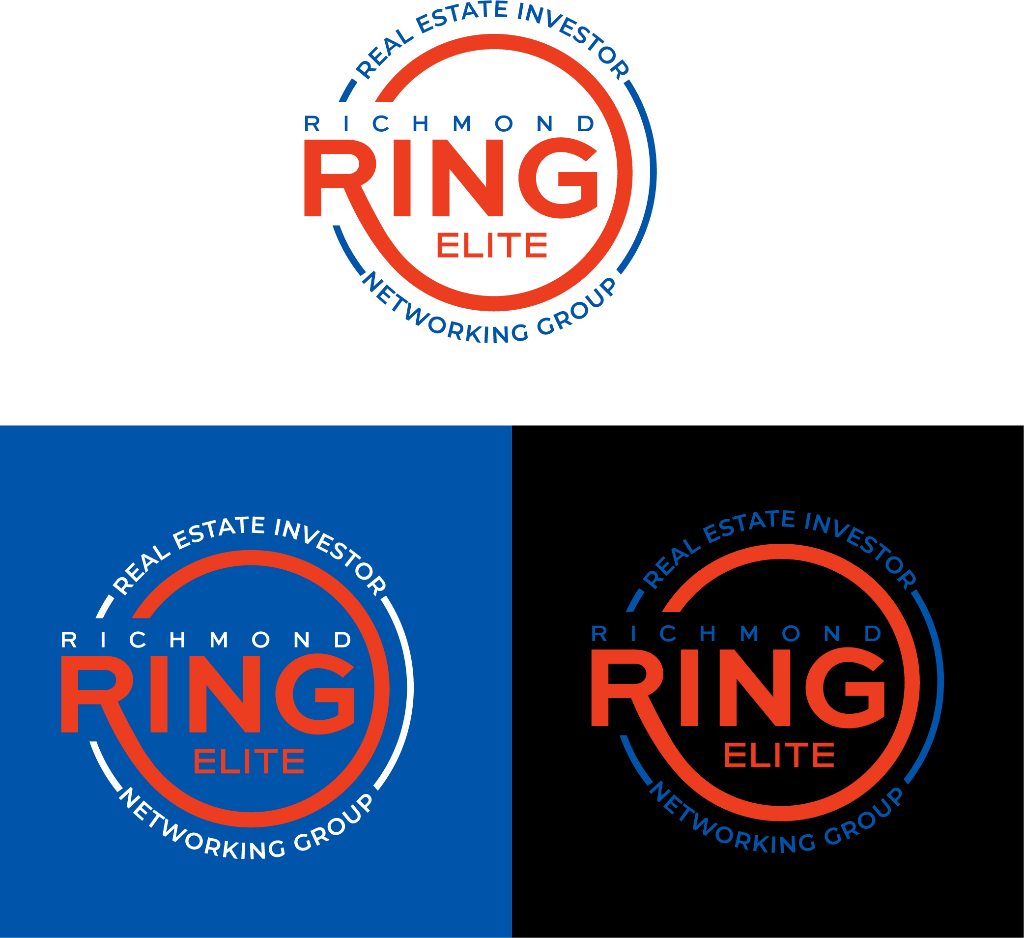 Serious, Upmarket, Real estate investing Logo Design for Richmond RING