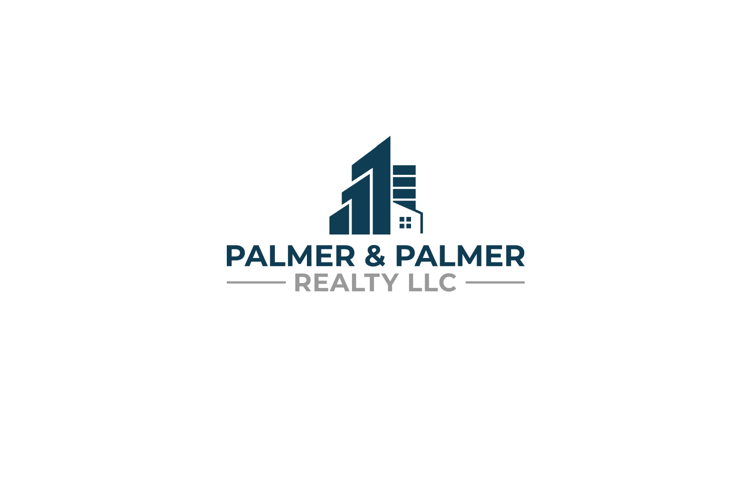Logo Design for Palmer & Palmer Realty LLC by Nancy.pixel House