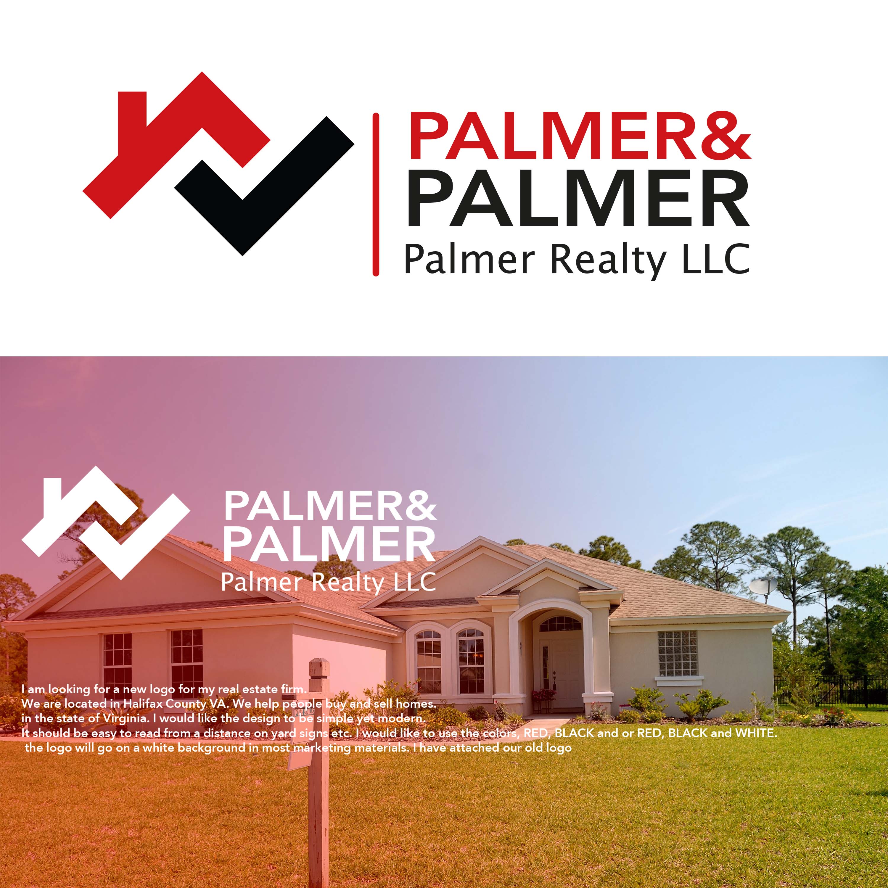 Logo Design by Alio_o for Palmer & Palmer Realty LLC | Design #29634902