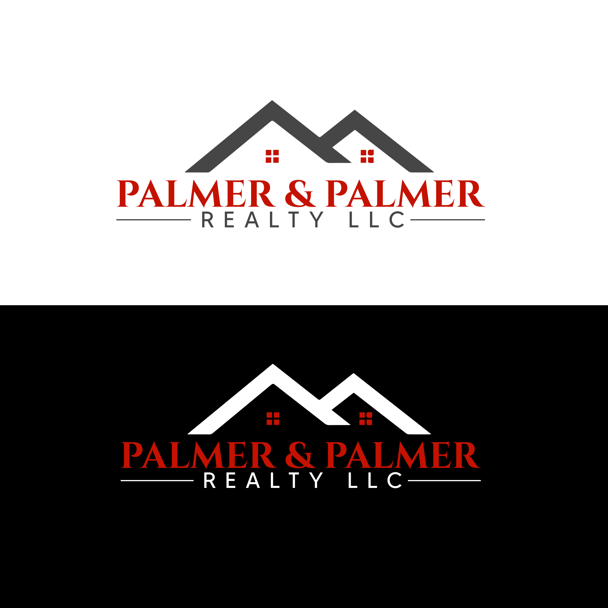 Logo Design by CreativeGwen™ for Palmer & Palmer Realty LLC | Design #29646967
