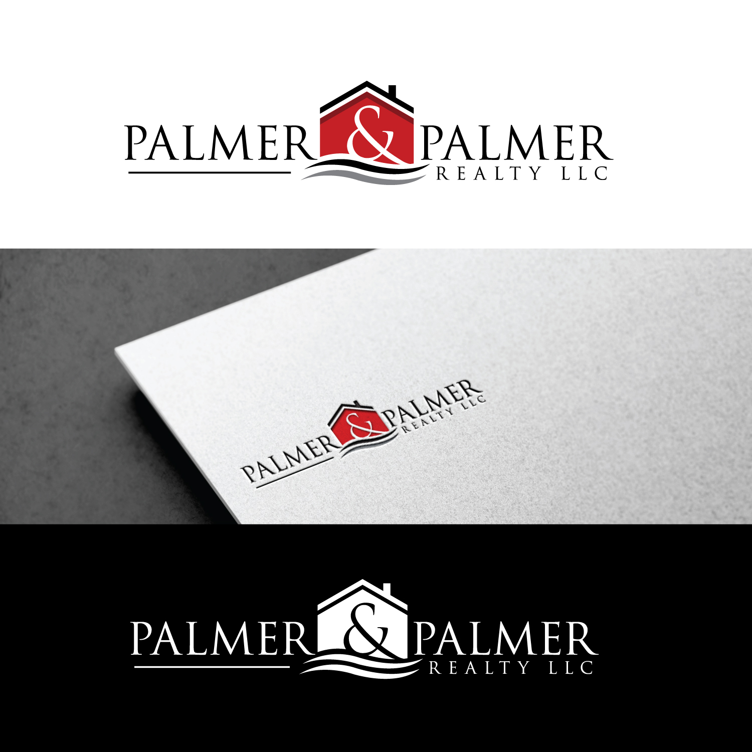 Logo Design by GODDREAMCREATION for Palmer & Palmer Realty LLC | Design #29633369