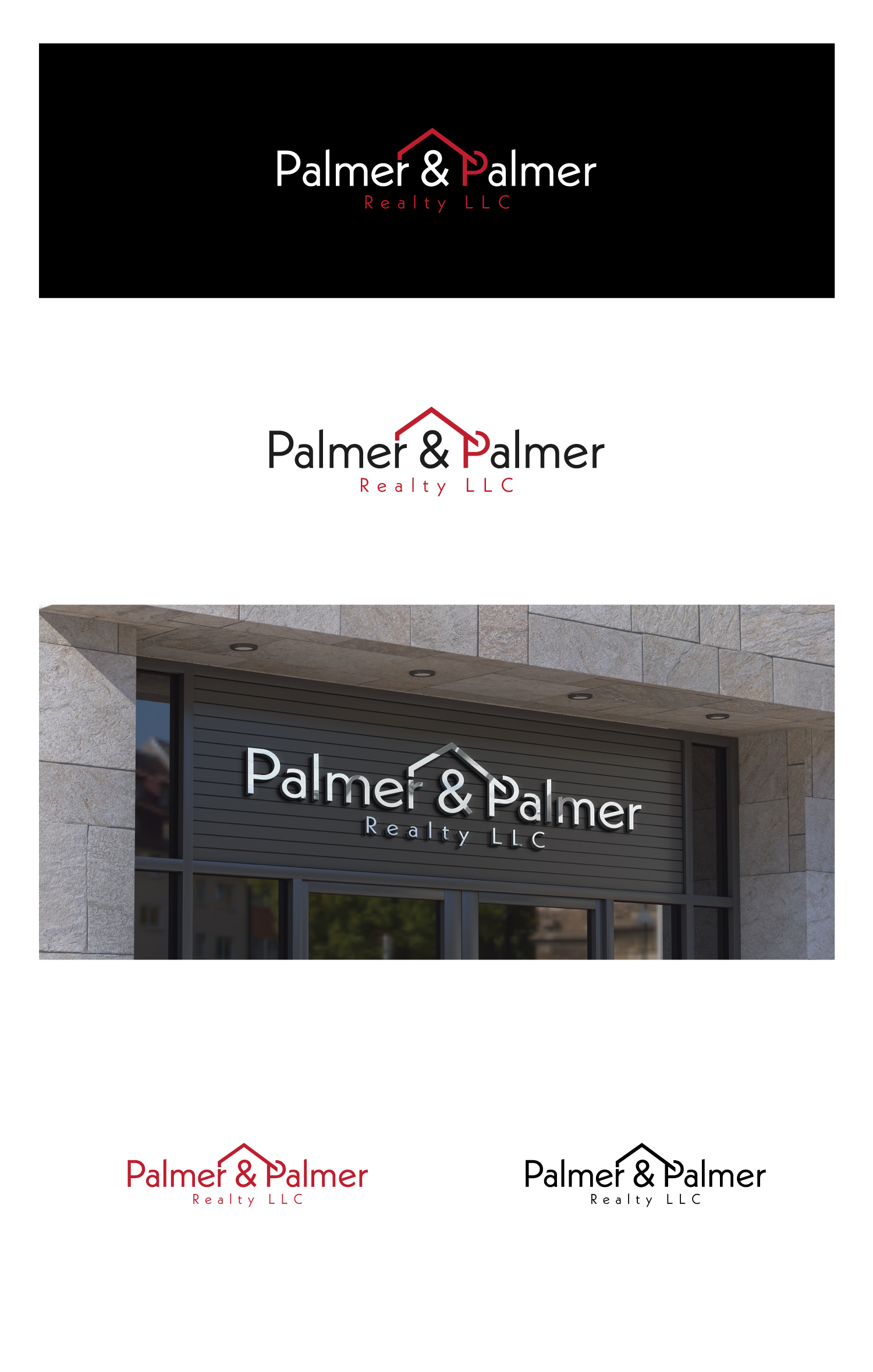 Logo Design by Maxo-Biz for Palmer & Palmer Realty LLC | Design #29630886