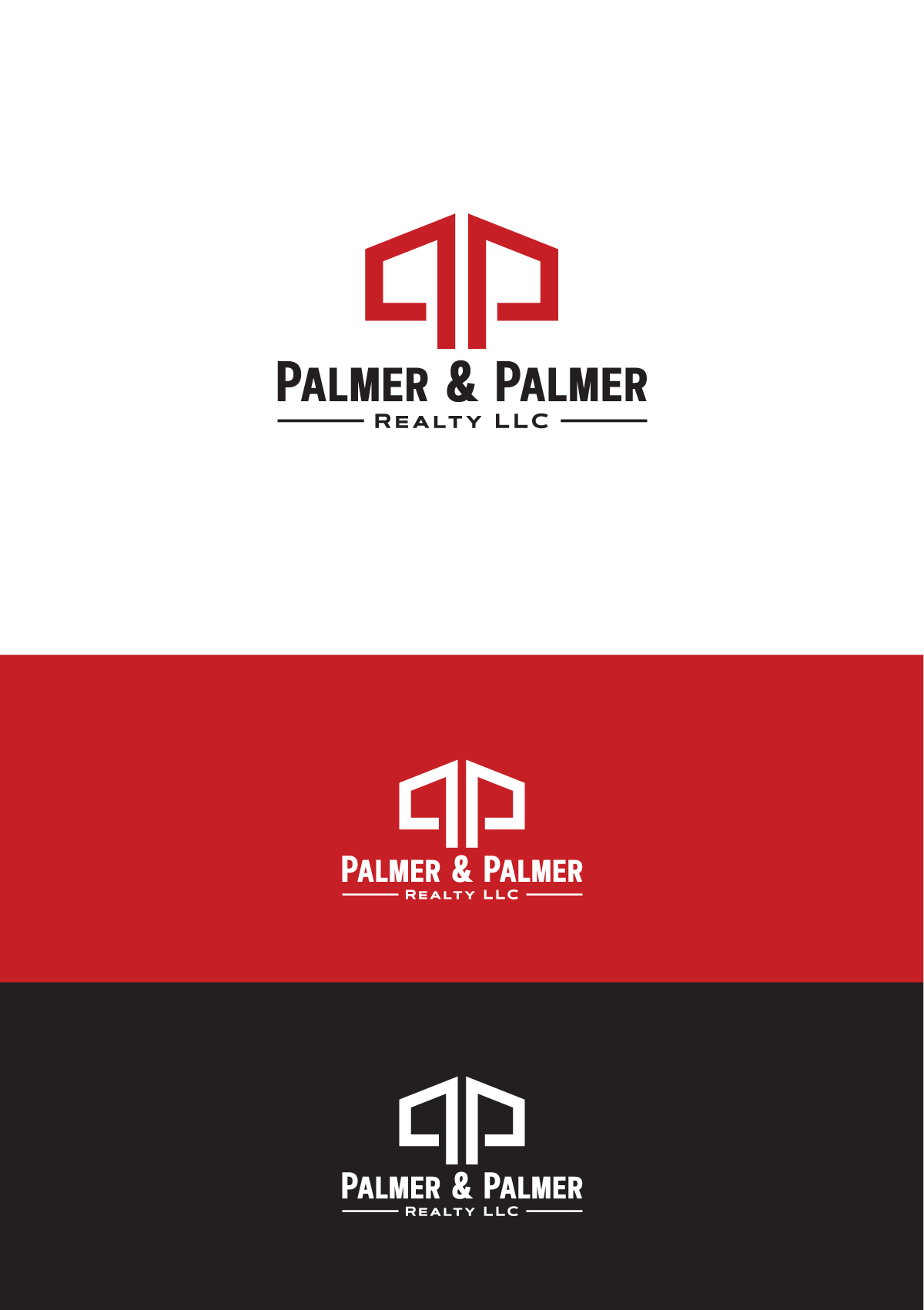 Logo Design by MX-Design for Palmer & Palmer Realty LLC | Design #29639609