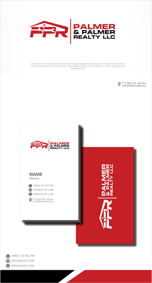 Logo Design by graphicevolution for Palmer & Palmer Realty LLC | Design: #29633234