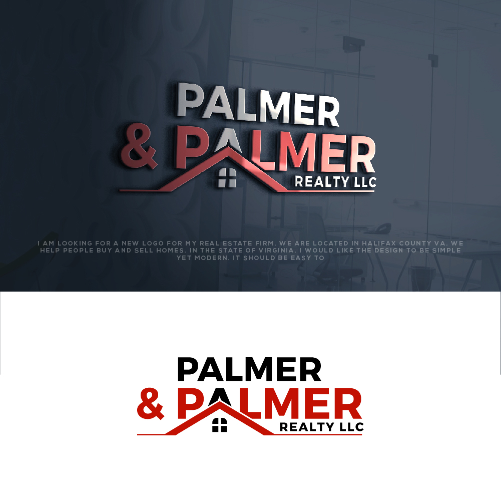 Logo Design by Ayub Zafar for Palmer & Palmer Realty LLC | Design #29644502