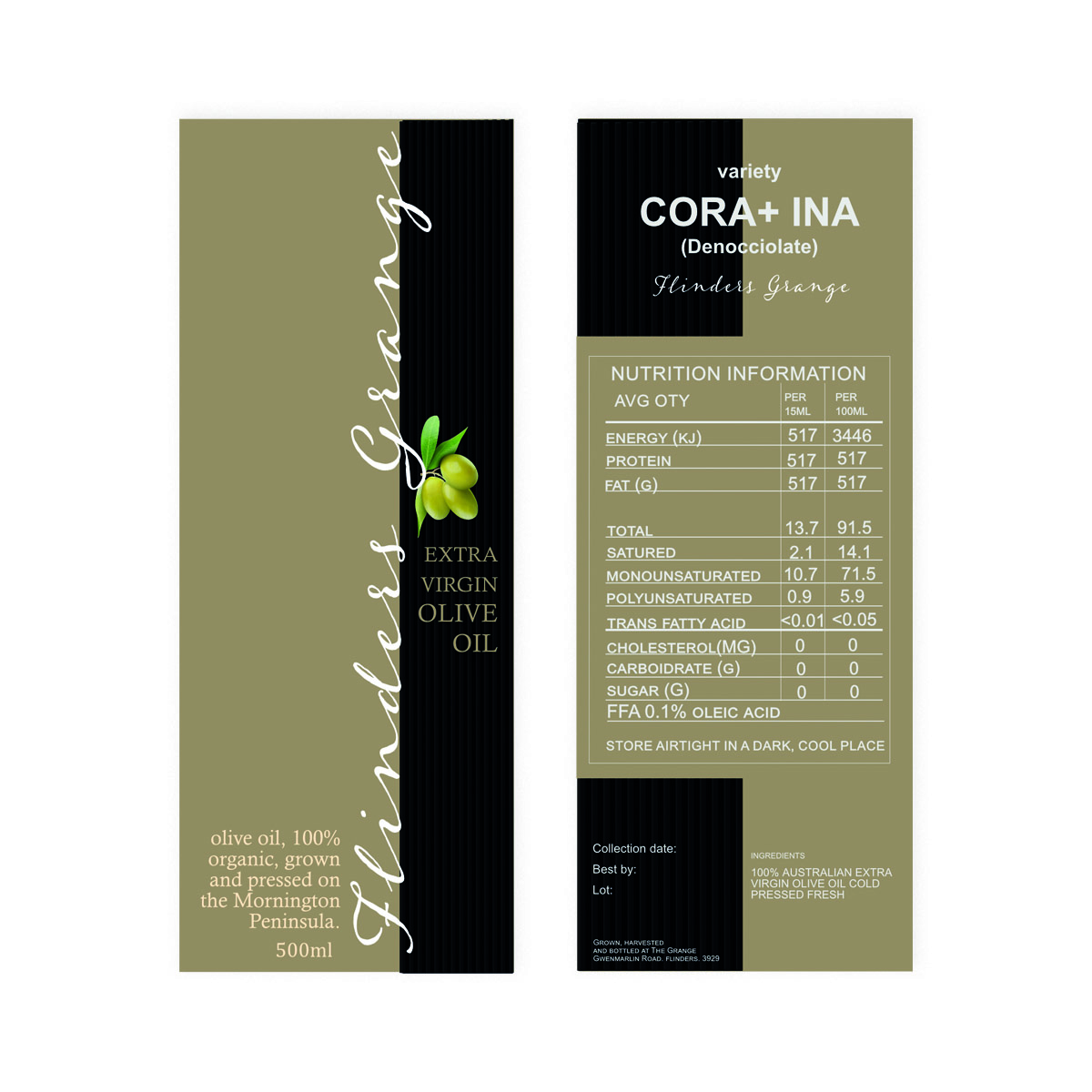 Label Design by oltredisegno for this project | Design #29638857