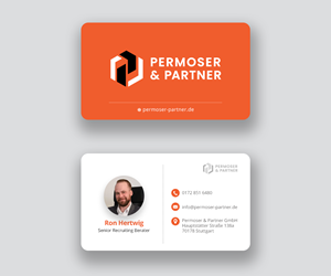 Business Card Design by Andrés Sebastián for this project | Design: #29632723