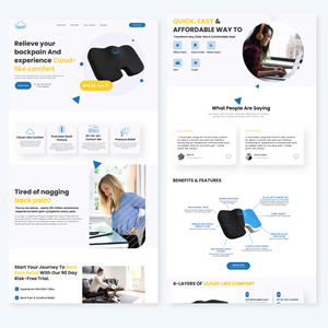 Shopify Design by DESIGN ZONE for Cloud 9 Pillows & More  LLC  | Design: #29658107