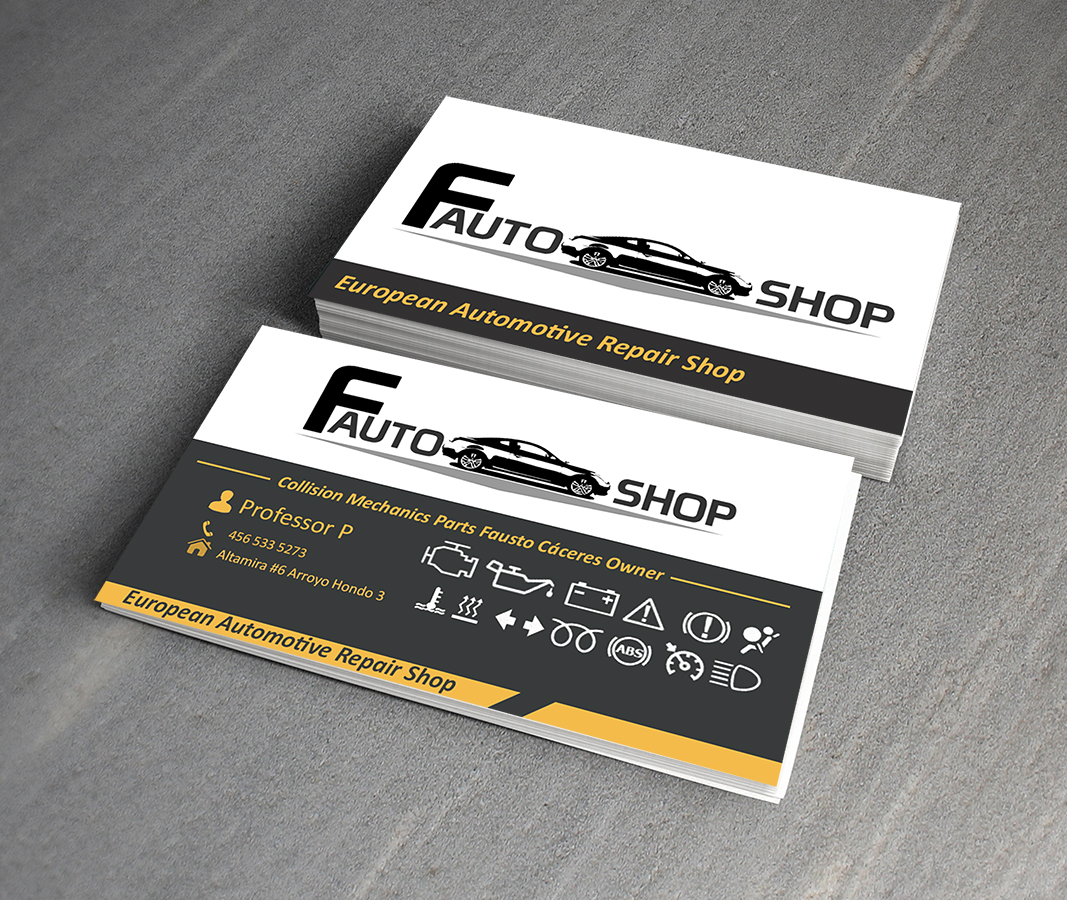 Business Card Design by Professor P for this project | Design #3084508