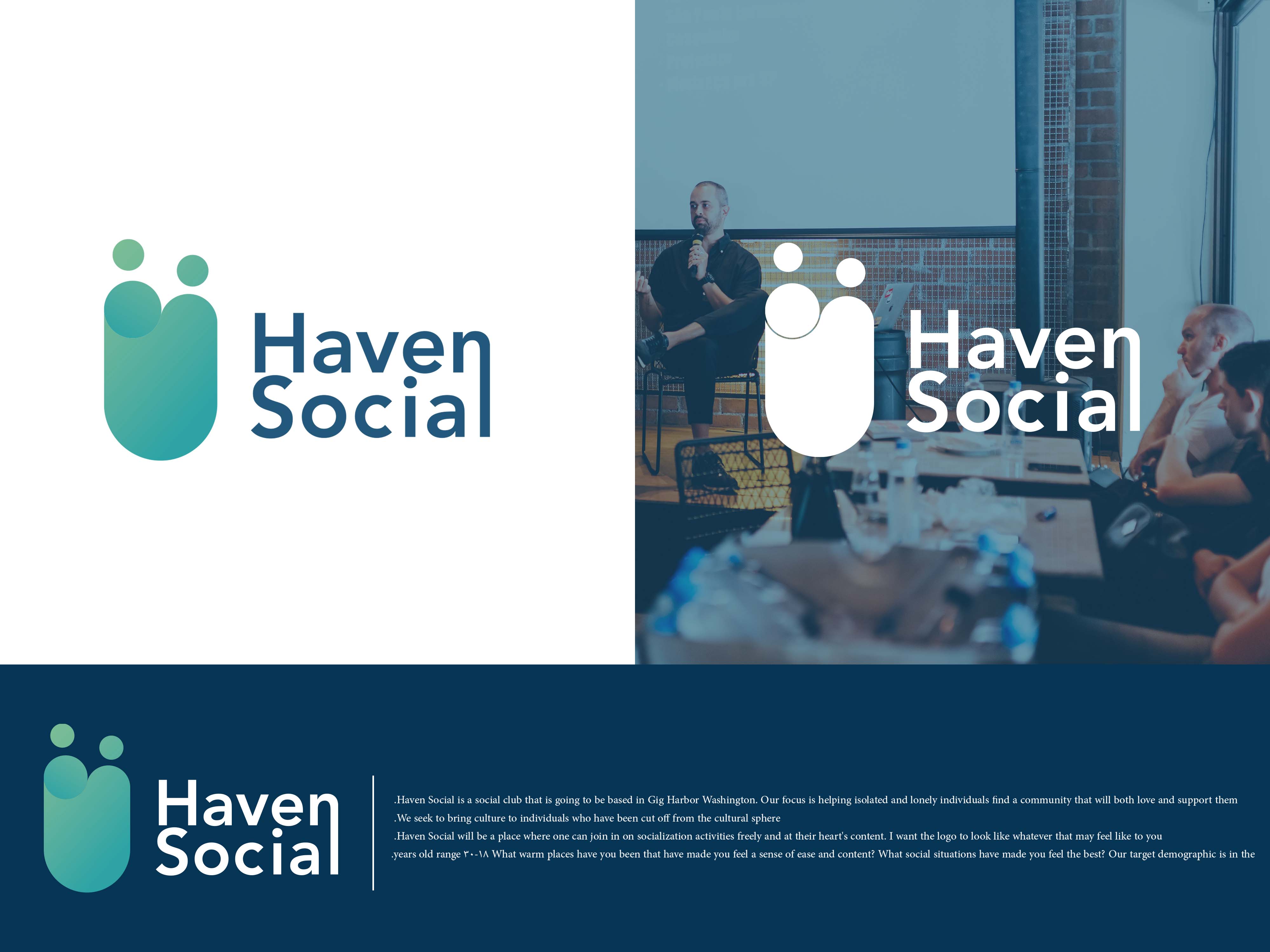 Logo-Design von Alio_o für Haven Social | Design #29643791