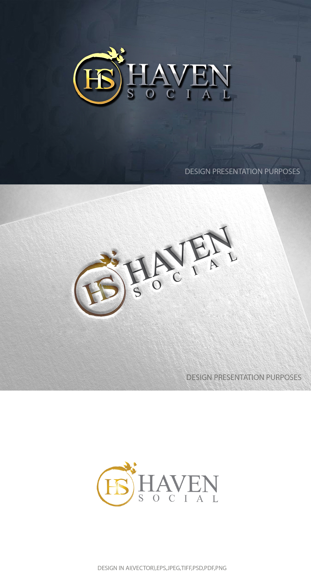Logo Design by zebronicgraphic for Haven Social | Design #29639261