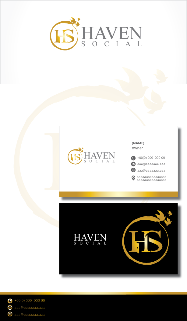 Logo Design by zebronicgraphic for Haven Social | Design #29640526