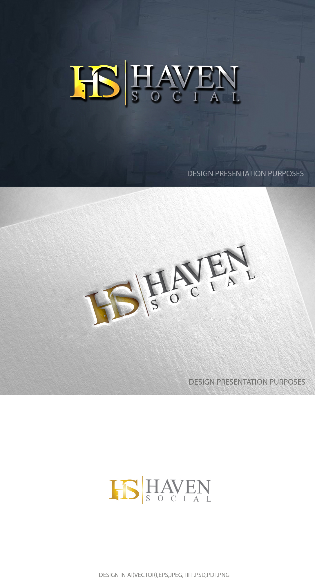 Logo Design by zebronicgraphic for Haven Social | Design #29640527