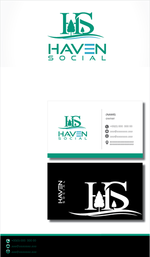 Diseño de Logo por zebronicgraphic para Haven Social | Diseño: #29640573