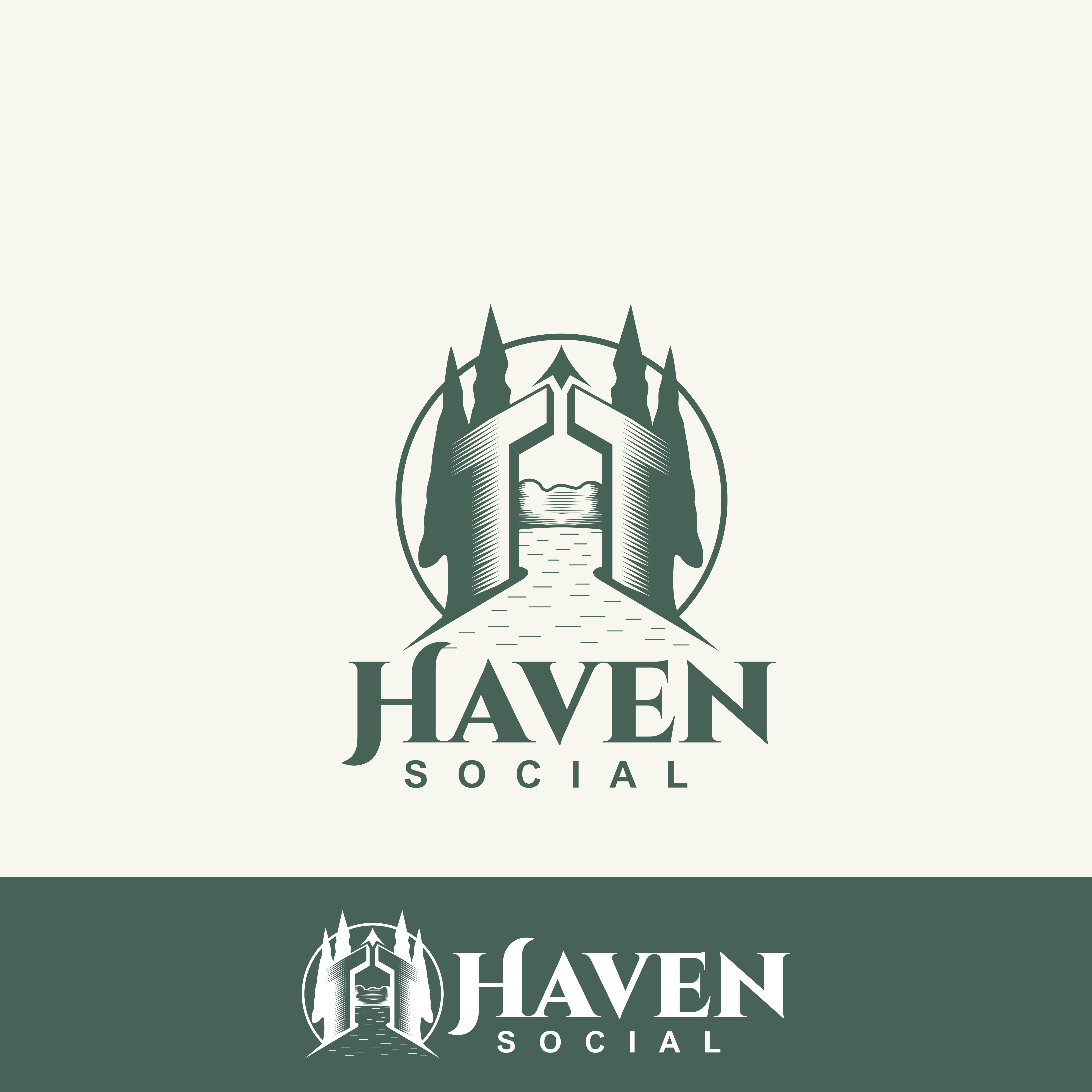 Diseño de Logo por AyoebRoa para Haven Social | Diseño #29640928