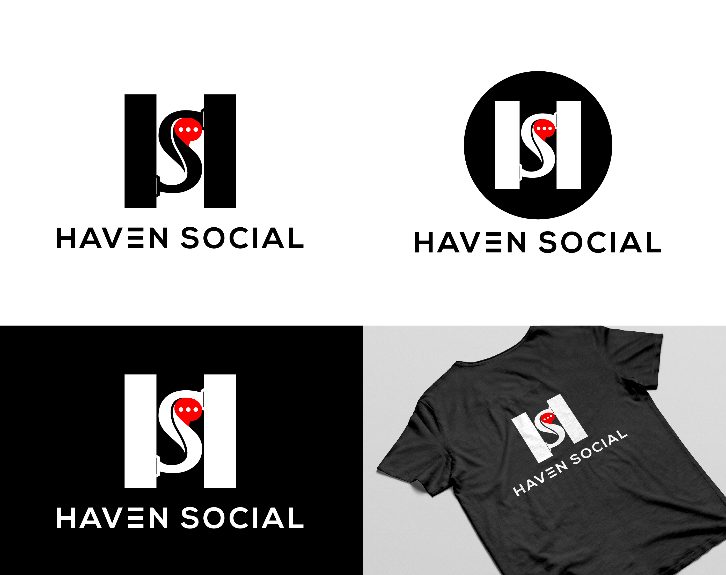Diseño de Logo por vidarshana 2 para Haven Social | Diseño #29646552
