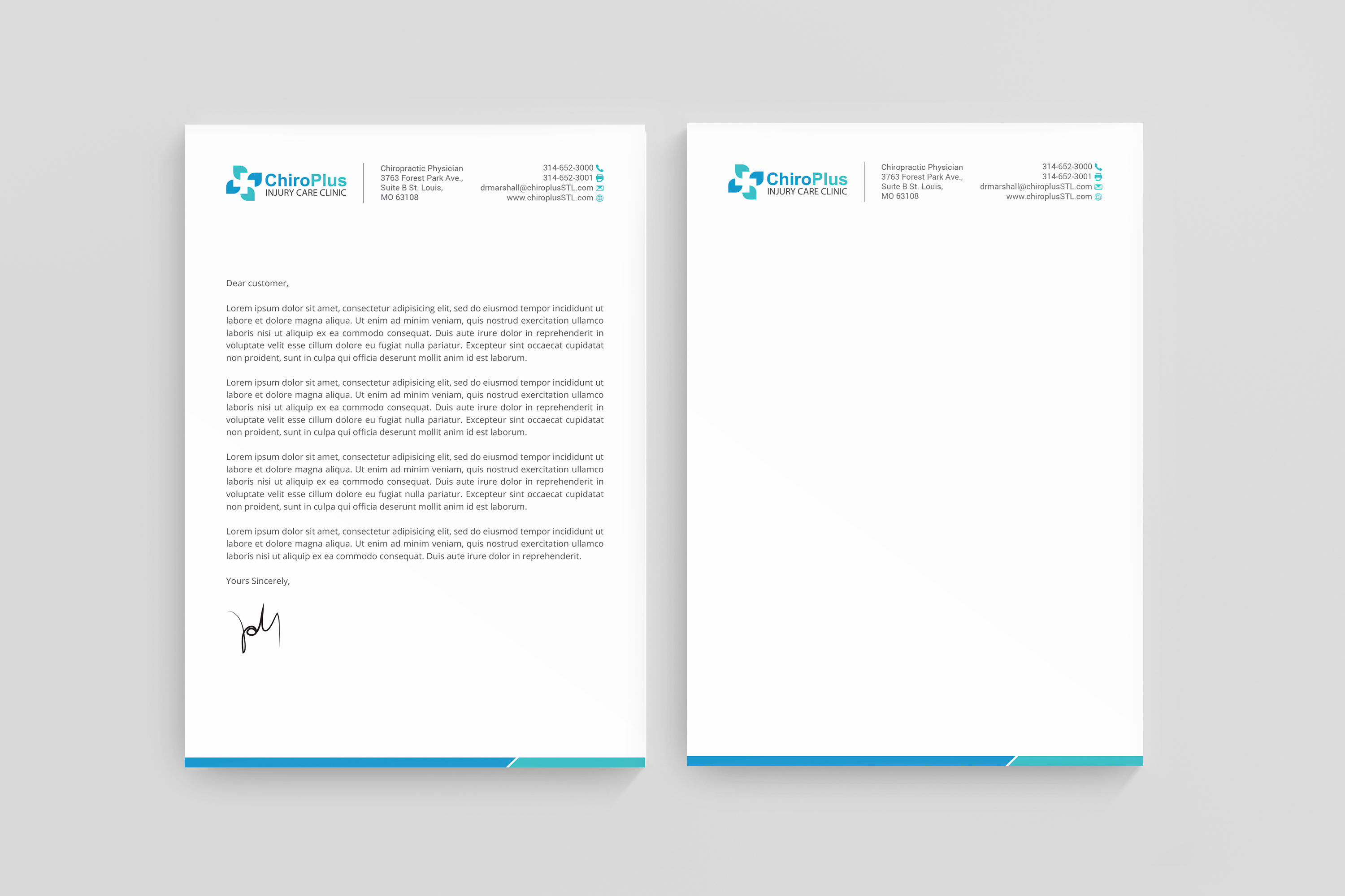 Stationery Design by R.design for this project | Design #29676674