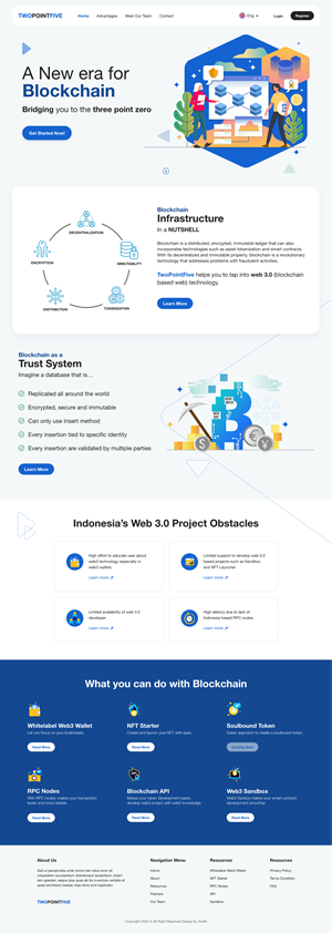 Diseño Web por AriefK para este proyecto | Diseño: #29670901