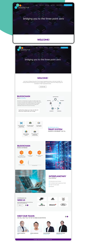Web-Design von Ved Web Services für dieses Projekt | Design #29650867