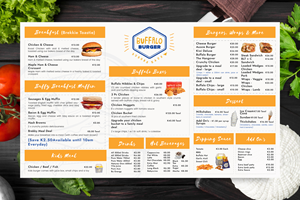 Menu Design by Mamata Sasmal