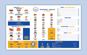 Menu Design by Thanh La