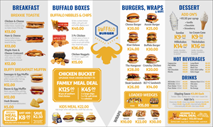Menu Design by MarkoE for this project | Design #29661823