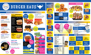 Menu Design by Ayesha graphic