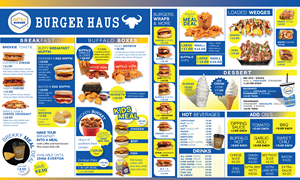 Menu Design by Ayesha graphic for this project | Design: #29666830