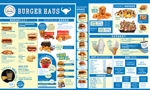 Menu Design by Ayesha graphic for this project | Design: #29671343