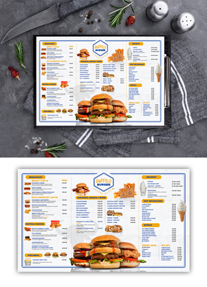 Menu Design by debdesign for this project | Design: #29654038