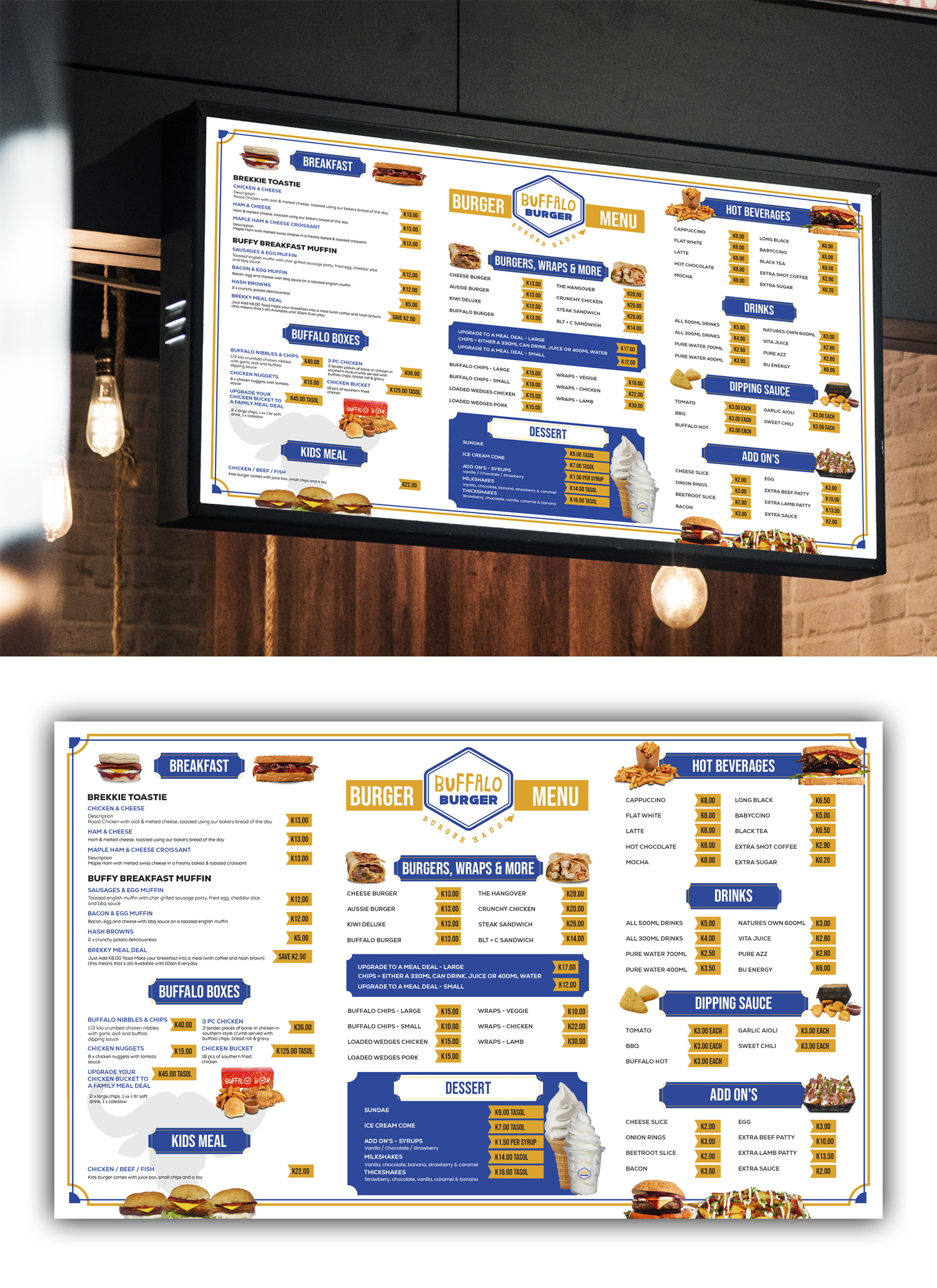 Design de Menu par debdesign pour ce projet | Design #29654345
