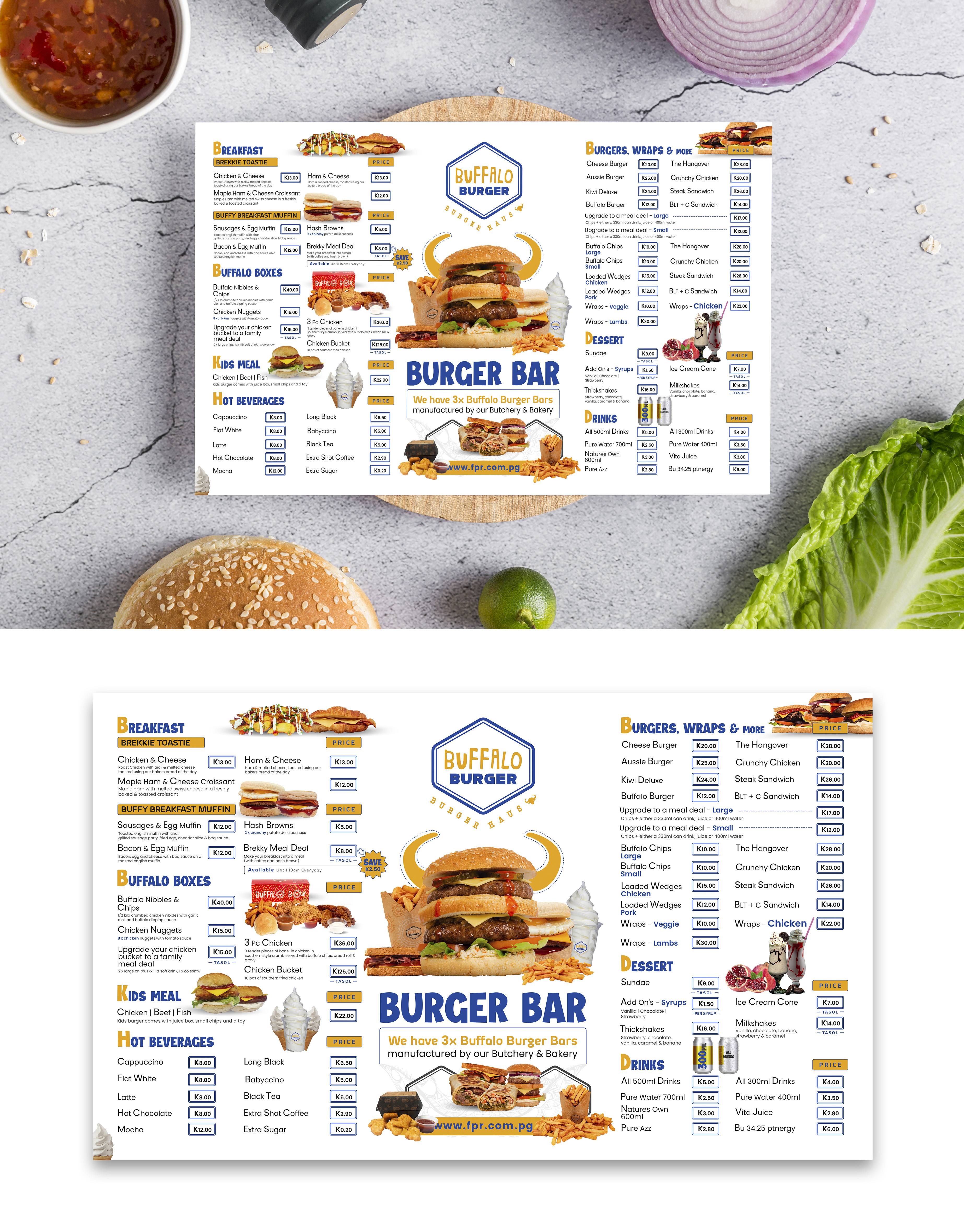 Menu Design by debdesign for this project | Design #29661097