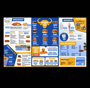 Menu Design by DA. for this project | Design: #29647358