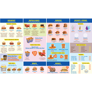 Menu Design by Sweet Bird for this project | Design #29670005