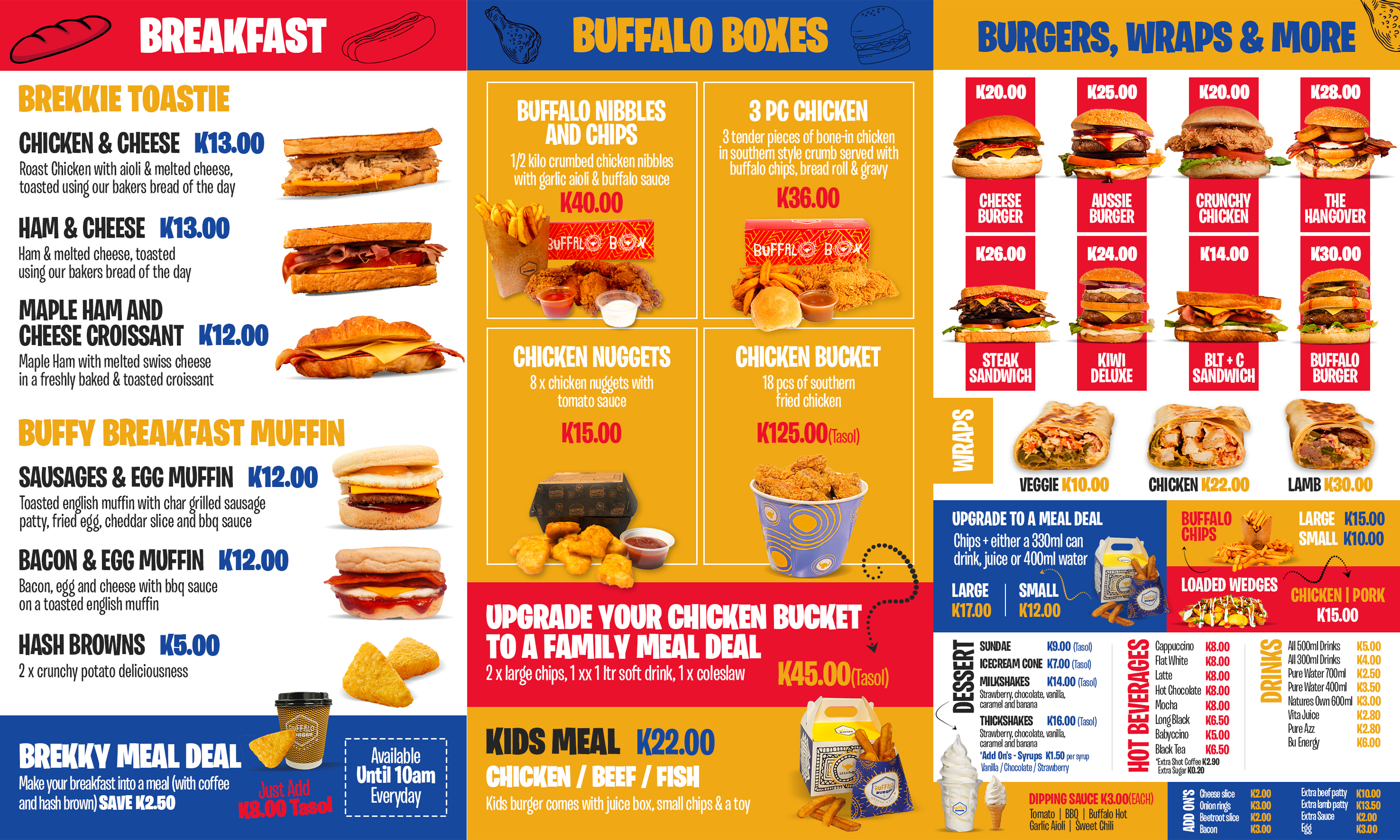 Menu Design by Graphic Guy for this project | Design #29684596