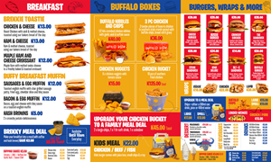 Menu Design by Graphic Guy for this project | Design: #29701618