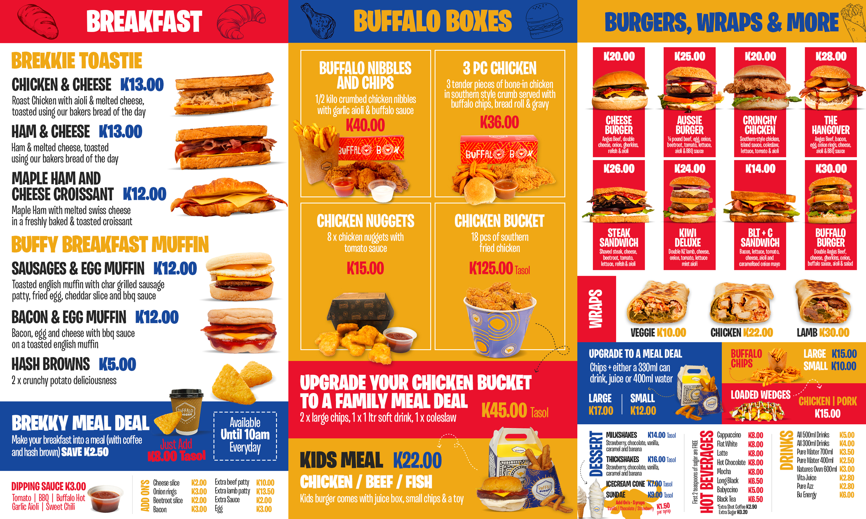 Menu Design by Graphic Guy for this project | Design #29705616